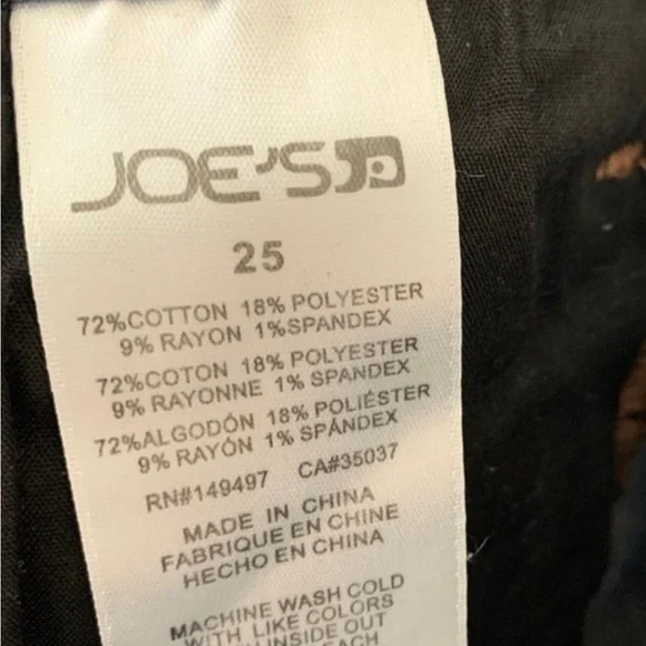 Joe’s Jeans easy Bermuda shorts, women’s size 25, new with tags - Picture 4 of 8